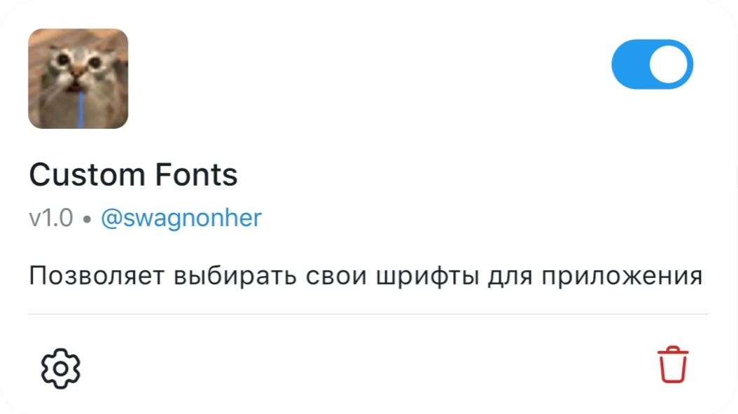 custom fonts